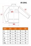 Bluza robocza HD, rozmiar L/52
