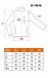 Bluza polarowa ostrzegawcza, żółta, rozmiar XL