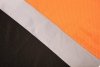 T-shirt ostrzegawczy, ciemny dół, pomarańczowy, rozmiar S