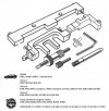 Zestaw blokad rozrządu do silników benzynowych BMW z systemem Valvetronic.