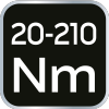 Klucz dynamometryczny 1/2, 20-210 Nm