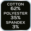 Bluza robocza PREMIUM, 62% bawełna, 35% poliester, 3% elastan, rozmiar L