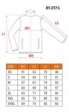 Bluza robocza PREMIUM, 100% bawełna, ripstop, rozmiar L