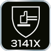 Rękawice robocze, poliester pokryty lateksem (foam), 3141X, rozmiar 10