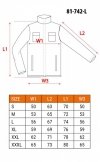 Bluza ostrzegawcza 40% poliester, 60% bawełna, 260 gsm, rozmiar L
