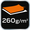 Bluza ostrzegawcza 40% poliester, 60% bawełna, 260 gsm, rozmiar XL