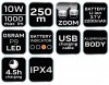 Latarka akumulatorowa USB 1000 lm OSRAM P9 LED