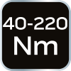 Klucz dynamometryczny dwukierunkowy 1/2, 40 - 220 Nm