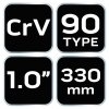 Klucz do rur typ 90, 1.0, 330 mm