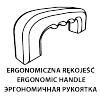 Pilarka łańcuchowa spalinowa 2kW (2.7KM), prowadnica 16