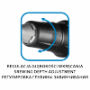 Wkrętarka akumulatorowa bezszczotkowa do płyt g/k Energy+ 18V Li-lon, 0-4400 min-1, uchwyt 1/4,