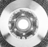 Szczotka druciana do kosy spalinowej 200 x 25,4 mm, miękka, druty falowane