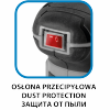 Szlifierka mimośrodowa 300W, stopa 125 mm