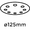 Szlifierka mimośrodowa 300W, stopa 125 mm