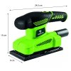 Szlifierka oscylacyjna 150W, stopa 90 x 187 mm