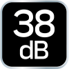 Wkładki przeciwhałasowe 38dB, 500 par