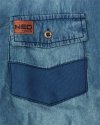 Koszula robocza DENIM, rozmiar XXXL