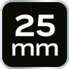 Zszywki galwanizowane do zszywacza pneumatycznego (14-570), GA18, Typ 90 (4K), długość 25 mm, 4000 s