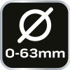 Obcinak do rur z tworzyw 0-63mm