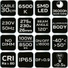 Reflektor SMD 100W 8500 lm 230V
