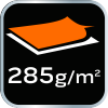 Krótkie spodenki robocze HD Slim, pasek, rozmiar XL