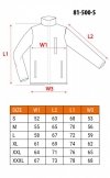 Bluza polarowa, czarna, rozmiar S/48