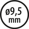 Wiertła do metalu Baildon BASIC DIN 338 RN NWKa 9,5 mm, HSS (S), 125-81 mm, wielokrotność 5