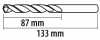 Wiertła do metalu Baildon BASIC DIN 338 RN NWKa 10 mm, HSS (S), 133-87 mm, wielokrotność 5