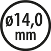 Wiertła do metalu Baildon BASIC DIN 338 RN NWKa 14 mm, HSS (S), 160-108 mm, wielokrotność 5