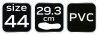 Kalosze PVC, rozmiar 44