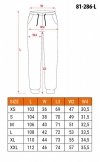 Spodnie robocze OUTDOOR, typu jogger, zielone, rozmiar L