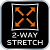 Spodnie robocze OUTDOOR, 2 way stretch, szare, rozmiar L