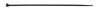 Opaski zaciskowe EXTREME 2.5 × 150 mm, czarne, 100 szt.