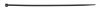 Opaski zaciskowe EXTREME 2.5 × 200 mm, czarne, 20 szt.