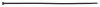 Opaski zaciskowe EXTREME 3.6 × 200 mm, czarne, 20 szt.