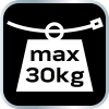 Opaski zaciskowe EXTREME 3.6 × 300 mm, czarne, 20 szt.