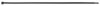 Opaski zaciskowe EXTREME 9.0 × 650 mm, czarne, 50 szt.
