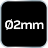 Żyłka do podkaszarki okrąłga śr.2 mm, dł.15 m
