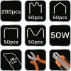 Lutownica do plastiku 50W zestaw + 200 szt zszywek