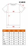 T-shirt z nadrukiem, warsztat, rozmiar M