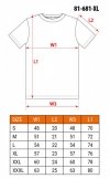 T-shirt z nadrukiem, motor, rozmiar XL