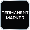Marker budowlany gruby, czarny, permanentny, wodoodporny, lakierowy, aluminiowy, 4 szt