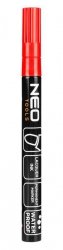 Marker budowlany, 4 kolory, permanentny, wodoodporny, lakierowy, aluminiowy, 4 szt