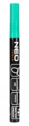 Marker budowlany, 4 kolory, permanentny, wodoodporny, lakierowy, aluminiowy, 4 szt