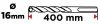 Wiertło do betonu zbrojonego SDS Plus 16 x 400 mm, quatro