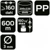 Linka pleciona polipropylenowa fi 3 600m