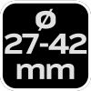 Uniwersalny klucz do drążków kierowniczych, 27 - 42 mm