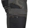 Spodnie robocze Mix&Match, Canvas, wzmocnienia z Cordury, zielone moro, rozmiar XL