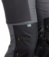 Spodnie robocze Mix&Match, Canvas, wzmocnienia z Cordury, szaro-czarne, rozmiar XS