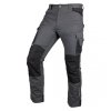 Spodnie robocze Mix&Match, Canvas, wzmocnienia z Cordury, szaro-czarne, rozmiar XL